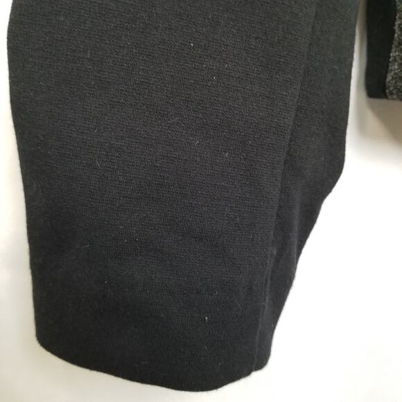 Worthington Petite Moto Jacket Knit Asymmetrical Hem Zip Up Short Tweed Size PM - Picture 7 of 9